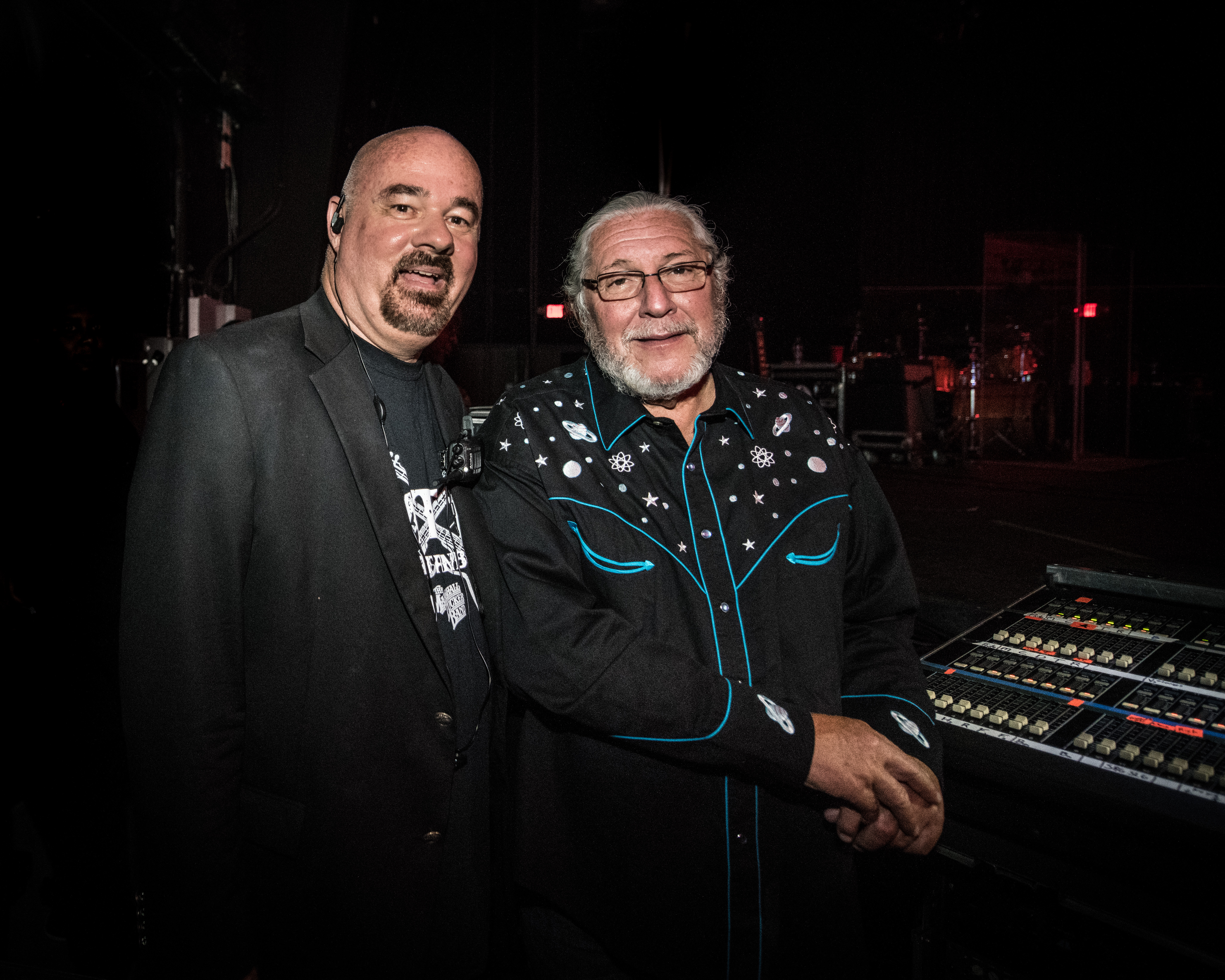 Charlie Schmitt with Doug Gray of The Marshall Tucker Band